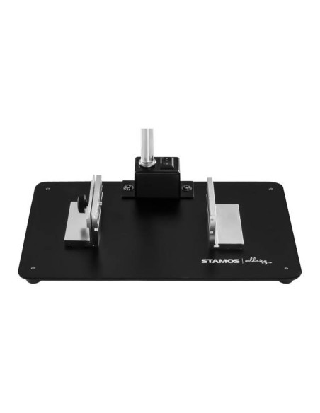 Bešešėlis LED stalinis šviestuvas su 5x/10x padidinamuoju stiklu ir PCB laikikliu Bešešėlis LED stalinis šviestuvas su 5x/10x padidinamuoju stiklu ir PCB laikikliu