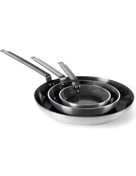 Aliumininė keptuvė su marmurine nepridegančia danga sk. 240 mm - Hendi 627617