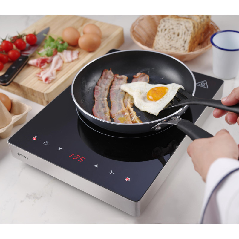 Aliumininė keptuvė su Teflon Platinum Professional nepridegančia danga sk. 26 cm - Hendi 621127