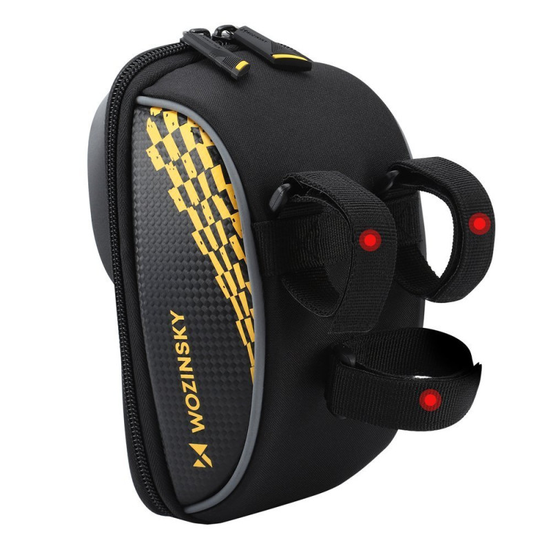 Dviračio vairo krepšys 1 l telefono dangtelis juodas