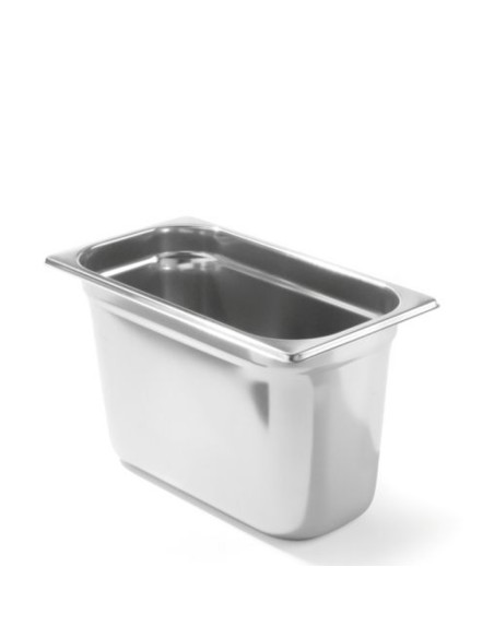 GN 1/3 nerūdijančio plieno konteineris Profi Line aukštis 200 mm - Hendi 801505