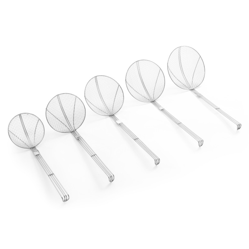 Nerūdijančio plieno koštuvas, skirtas giliai kepti, sk. 240 mm – Hendi 640807