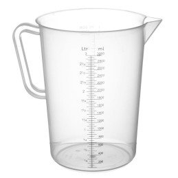 3 l polipropileno matavimo taurelė - Hendi 567401