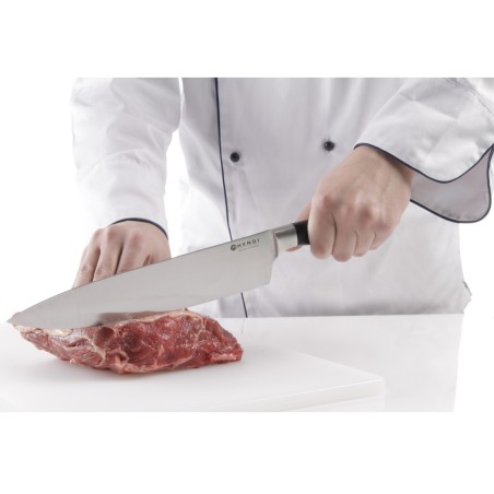 Profesionalus šefo peilis kaltas plienas Profi Line 200 mm - Hendi 844212 Profesionalus šefo peilis kaltas plienas Profi Line 200 mm - Hendi 844212