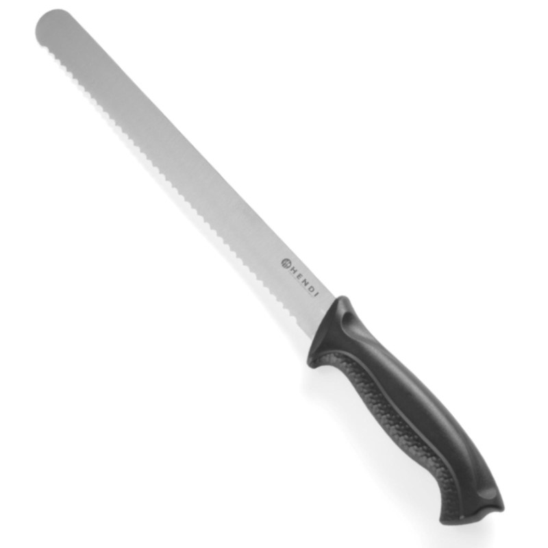 Profesionalus duonos peilis juodas HACCP 250 mm - Hendi 843000 Profesionalus duonos peilis juodas HACCP 250 mm - Hendi 843000