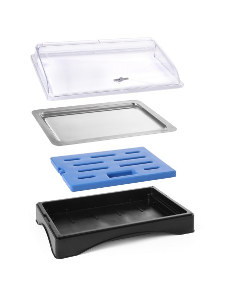 Elemento aušinimo įdėklas GN1/1 padėklui 424186 - Hendi 424193