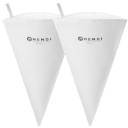 Konditerinis kūgio maišelis vamzdeliams ir dekoravimui 35 cm 2 rinkinys - Hendi 550229