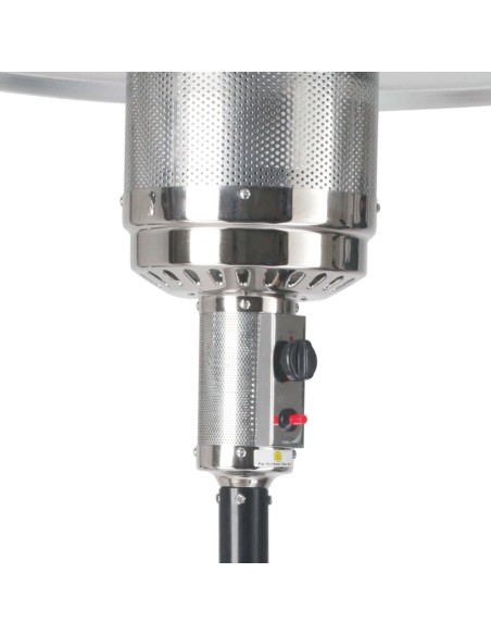 Dujinio šildymo lempa ETNA STAINLESS STAINLESS Skėtis PB LPG dujoms Dujinio šildymo lempa ETNA STAINLESS STAINLESS Skėtis PB LPG dujoms
