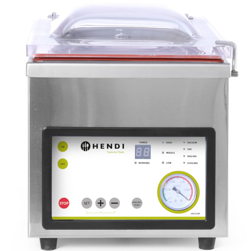 Kamerinis maisto vakuuminis sandariklis Profi Line didelėms porcijoms 300mm 370W - Hendi 975268