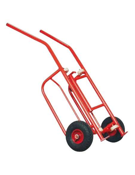 Vežimėlis statinėms transportuoti, pumpuojami ratai su kameromis 200l, keliamoji galia 300kg Vežimėlis statinėms transportuoti, pumpuojami ratai su kameromis 200l, keliamoji galia 300kg