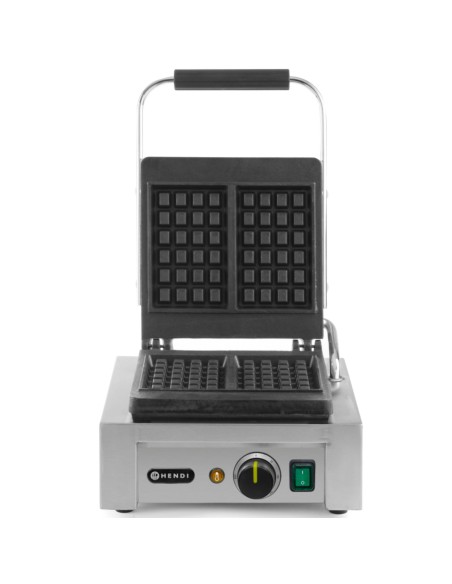 Profesionali vaflinė 2 stačiakampiams 1,5 kW vafliams - Hendi 212103