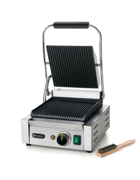 Vieno griovelio kontaktinės grotelės 1800 W - Hendi 263501 Vieno griovelio kontaktinės grotelės 1800 W - Hendi 263501