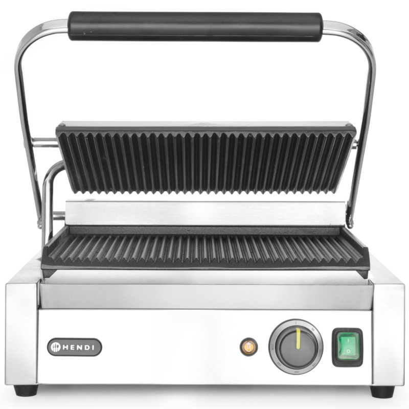 Kontaktinės grotelės PANINI grioveliai 2200W - Hendi 263655