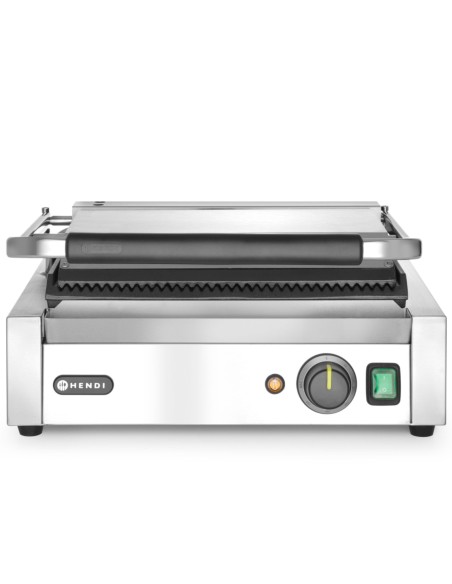 Kontaktinės grotelės PANINI grioveliai 2200W - Hendi 263655 Kontaktinės grotelės PANINI grioveliai 2200W - Hendi 263655
