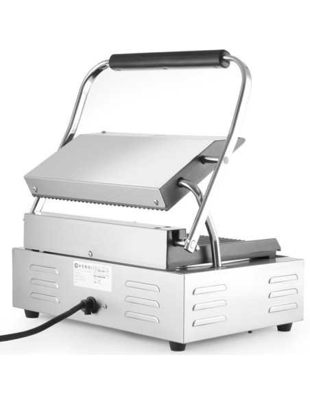 Kontaktinės grotelės PANINI grioveliai 2200W - Hendi 263655 Kontaktinės grotelės PANINI grioveliai 2200W - Hendi 263655