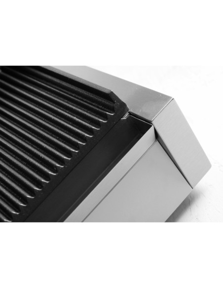 Kontaktinės grotelės PANINI grioveliai 2200W - Hendi 263655 Kontaktinės grotelės PANINI grioveliai 2200W - Hendi 263655