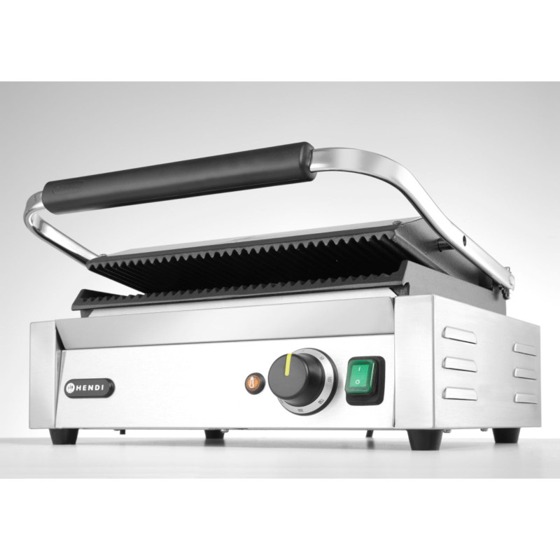 Kontaktinės grotelės PANINI grioveliai 2200W - Hendi 263655
