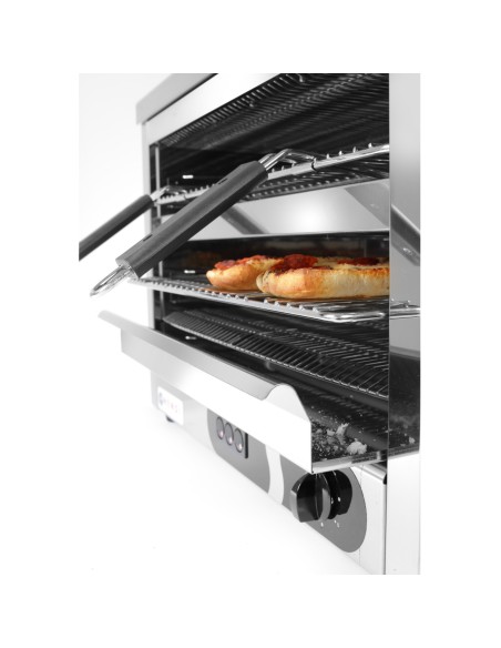 Skrudintuvas kvarcinis salamandra skrudintuvas GN1/1 laikmatis 4500W 400V - Hendi 264331 Skrudintuvas kvarcinis salamandra skrudintuvas GN1/1 laikmatis 4500W 400V - Hendi 264331