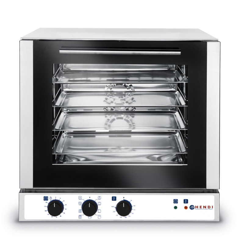 Daugiafunkcinė konvekcinė orkaitė 4 padėklai 2600W 230V - Hendi 225165