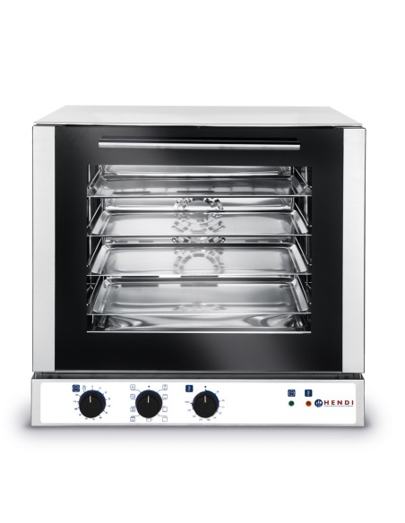 Daugiafunkcinė konvekcinė orkaitė 4 padėklai 2600W 230V - Hendi 225165 Daugiafunkcinė konvekcinė orkaitė 4 padėklai 2600W 230V - Hendi 225165