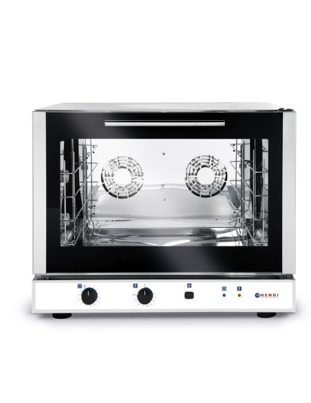 Kepyklos konvekcinė orkaitė su drėkinimu 4 padėklai 600x400mm 230V 3400W - Hendi 225516 Kepyklos konvekcinė orkaitė su drėkinimu 4 padėklai 600x400mm 230V 3400W - Hendi 225516