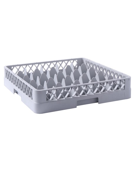 Indaplovės krepšelis stiklinėms ir stiklui 25 elementai 50x50cm - Hendi 877036