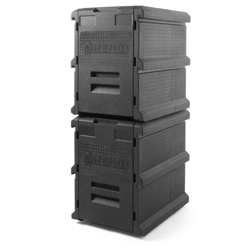 Izoliuotas konteineris termosas maitinimo EEP 8 x padėklai arba konteineriai GN1/1 100L - Hendi 707999