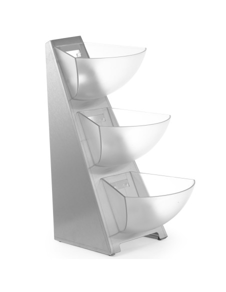 Bufeto stalas cukraus grietinėlei, skirtas kavos plienui, 3 x 1L - Hendi 428245