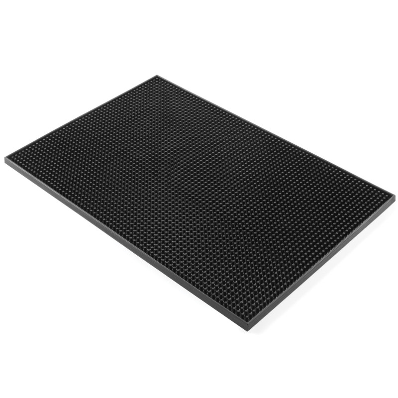 Barmeno kilimėlis stiklinėms prie baro, guminis 45,3x30,5 cm - Hendi 597972