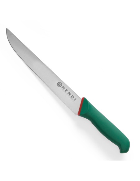 Green Line virtuvinis peilis mėsai ir kepsniams, ilgis 345 mm - Hendi 843901 Green Line virtuvinis peilis mėsai ir kepsniams, ilgis 345 mm - Hendi 843901