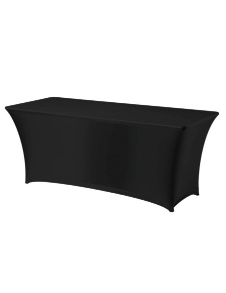 Stačiakampė staltiesė be lyginimo Džersio audinys juodas - Hendi 814376