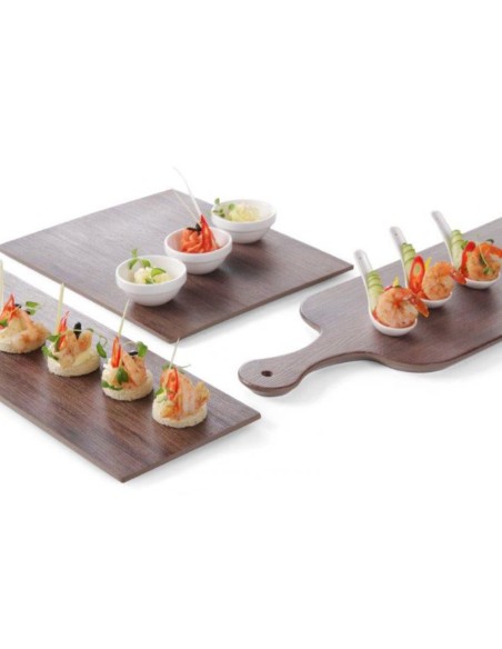Serviravimo lėkštė ąžuolo imitacijos melamino GN1/2 - Hendi 561331 Serviravimo lėkštė ąžuolo imitacijos melamino GN1/2 - Hendi 561331