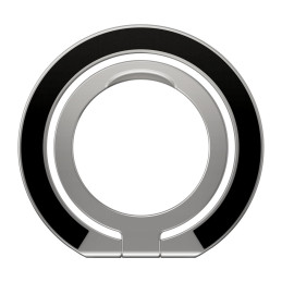 Halo magnetinio žiedo laikiklio stovas telefonui sidabrinis