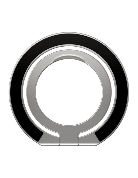 Halo magnetinio žiedo laikiklio stovas telefonui sidabrinis Halo magnetinio žiedo laikiklio stovas telefonui sidabrinis