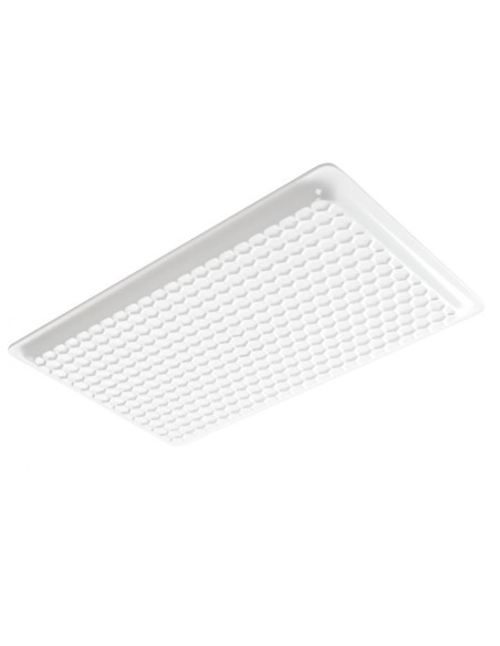 Švediško stalo padėklas melamino indams GN2/4 h 20mm baltas - Hendi 566053