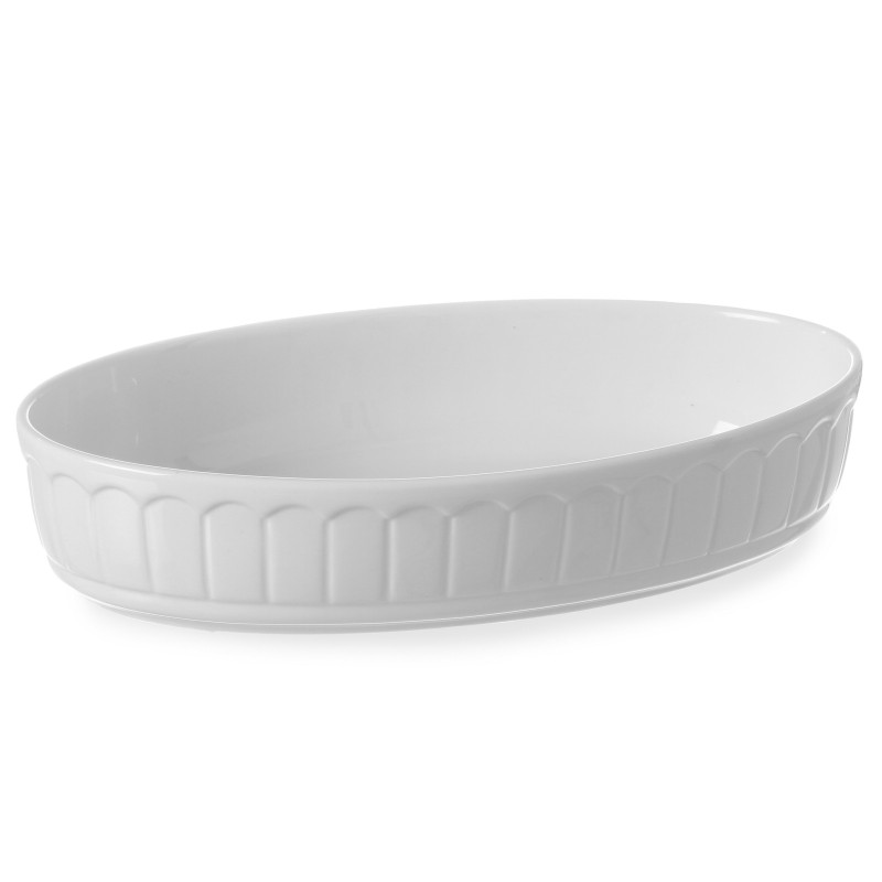 Ovali porcelianinė kepimo indas RUSTICA 245x145x55mm - Hendi 786338