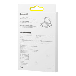Halo magnetinio žiedo laikiklio stovas telefonui sidabrinis