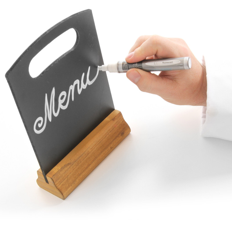 Reklaminio stalo lentelė stalui 150x230mm rinkinys 2 - Hendi 664056