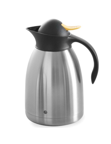 Termosinis termo ąsotis arbatos patiekalams plieninis dvisienis plieninis 1,5L - Hendi 446621 Termosinis termo ąsotis arbatos patiekalams plieninis dvisienis plieninis 1,5L - Hendi 446621