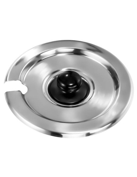 Plieninis puodo įdėklas su dangteliu sriubos šildytuvo bain marie 3,8L Plieninis puodo įdėklas su dangteliu sriubos šildytuvo bain marie 3,8L