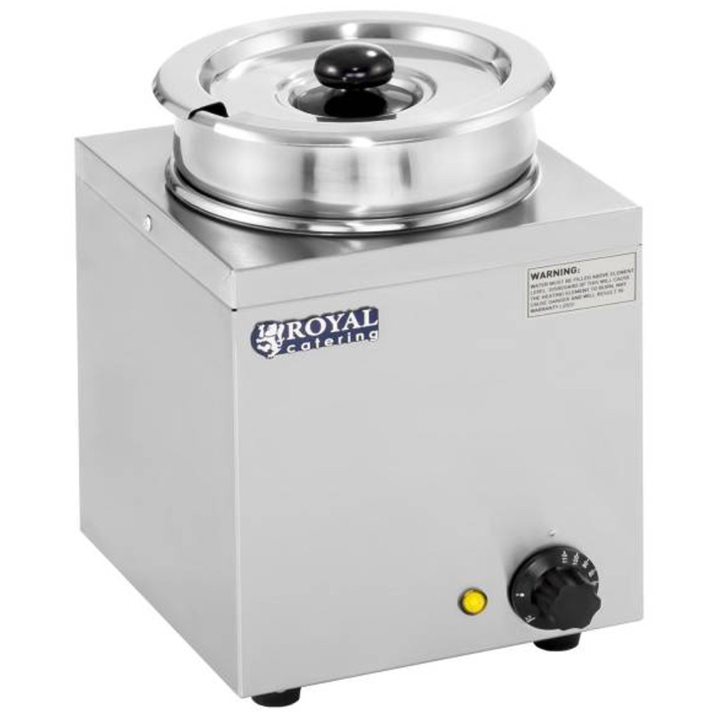 Bain marie elektrinis sriubos šildytuvas 150W 230V 3.8L
