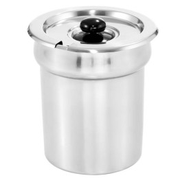 Bain marie elektrinis sriubos šildytuvas 600W 230V 4 x 3,8L