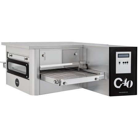 Ištisinė picos tunelinė orkaitė su reguliuojamomis užuolaidomis TUNNEL C40 7.8kW