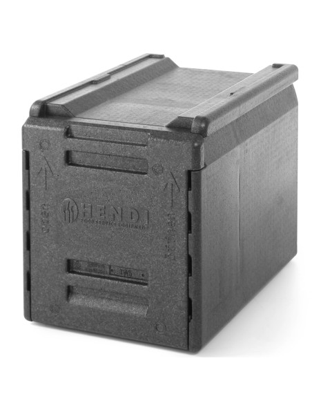 Izoliuotas termoso konteineris maitinimo termosas maistui vežti PP GN1/1 66L