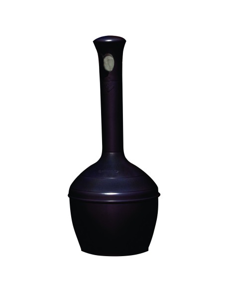 Laisvai pastatoma lauko peleninė juoda su 15L sk. 33cm aukštis 100cm Laisvai pastatoma lauko peleninė juoda su 15L sk. 33cm aukštis 100cm