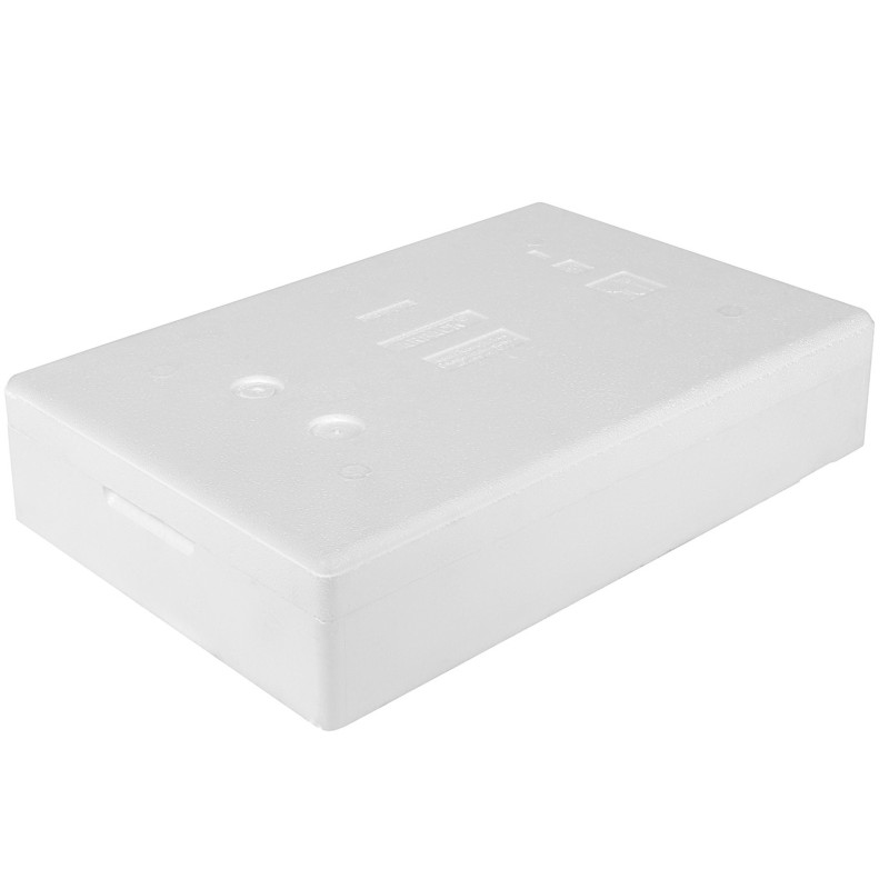 Termobox Styrofoam termo dėžutė su dangteliu PZH sertifikatas 580x380x170mm 13.5L Arpack