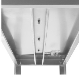 Dvigubos sienos pakabinama lentyna 38 x 120 x 50 cm Royal Catering