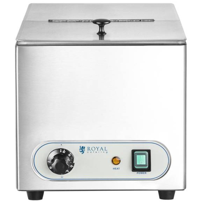 Vandens šildytuvas dešrelėms HotDog 10L 230V RCHW-1000 Royal Catering