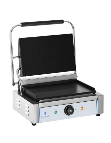 Dvipusis sklandaus kontakto grilis PANINI 2200W 230V Royal Catering Dvipusis sklandaus kontakto grilis PANINI 2200W 230V Royal Catering