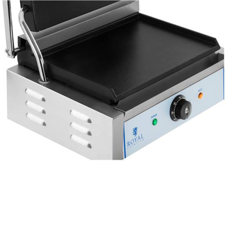 Dvipusis sklandaus kontakto grilis PANINI 2200W 230V Royal Catering